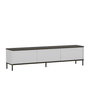 Hanah Home Soporte de TV Blanco con Estantes